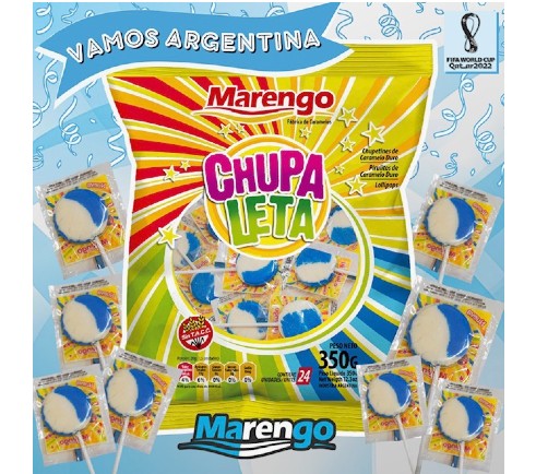 GOLO CHUPALETA FRUTAL ARGENTINA MARENGO X 24 unidades 350 GRMS x 1
